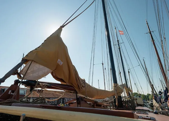 Boat In Leiden Near City Center & Museums Botel Leiden