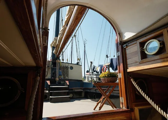 Boat In Leiden Near City Center & Museums *
