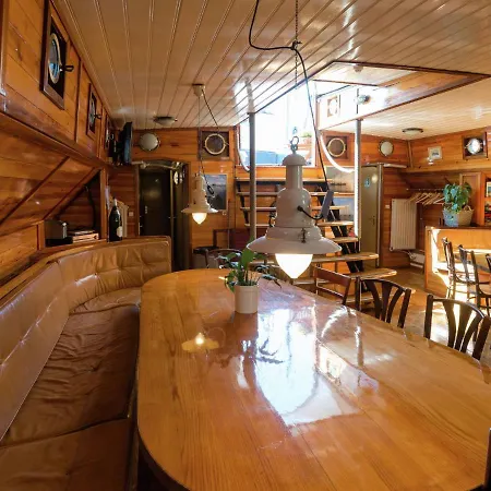 Boat In Leiden Near City Center & Museums